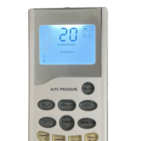 Easy @ Home Rechargeable TENS Electronic Pulse Massager - Picture 2 of 2